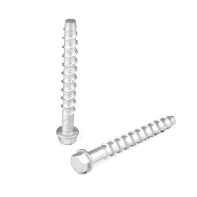 Tornos de hormigón de cabeza plana M10 de 100 mm para la instalación de señales de tráfico sólidas y seguras