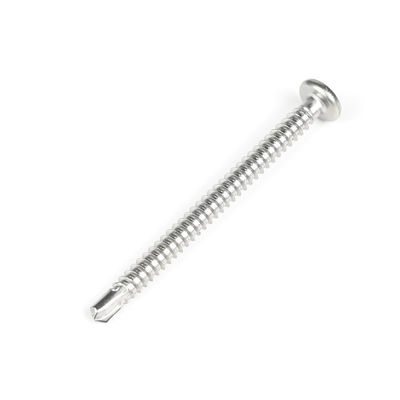 Zinc Finish Phillips Cross Recess Pan Head de acero inoxidable para perforación automática
