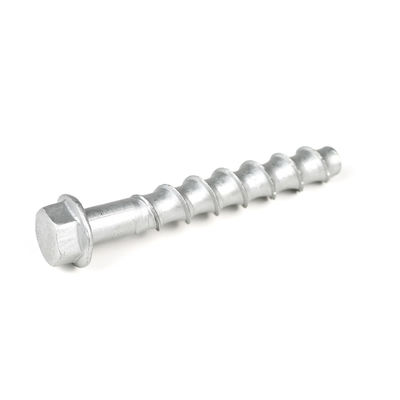 Flange de tráfico ferroviario Hexagonal acero inoxidable de trabajo pesado de hormigón de tornillo anclajes M12 100mm