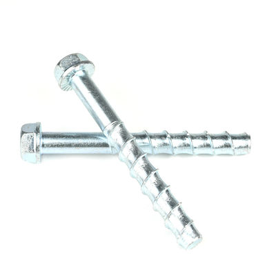 M16 150mm cabeza plana acero carbono hormigón albañilería hexágono conector de botón cabeza tornillos