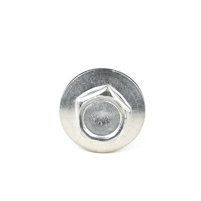 Prueba 100% de calidad de la cabeza de la oblea de acero inoxidable cinco ángulos de la brida de auto-perforación tornillos de seguridad