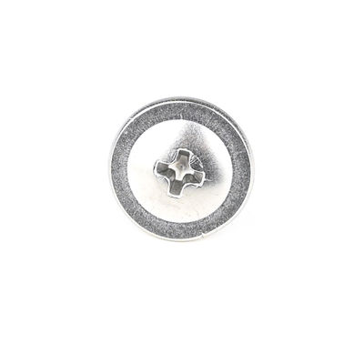 Cabeza de oblea de acero inoxidable métrica Phillips tornillos de auto-perforación Ss410 Parafusos para metal