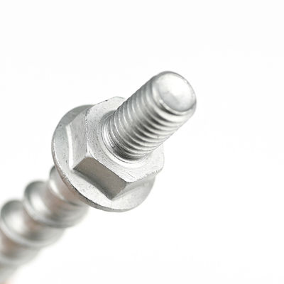 Acero 410 Hex Flange Masonería tornillo de anclaje para hormigón personalizable y versátil