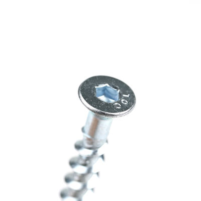 Cabeza hexagonal M6 75 mm zincado con enchufe plano de mampostería perno de anclaje para hormigón de gran peso