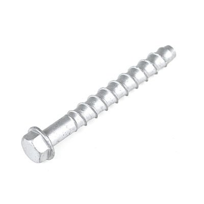Cabeza plana de gran diámetro de acero al carbono Hex Masonería perno M12 125mm Autoportación tornillo de hormigón