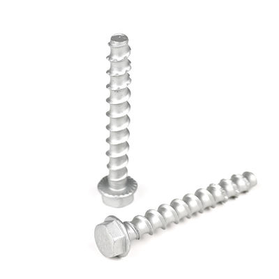 Cerro de acero M10 de 90 mm para cerros de hormigón de hormigón hexadecimal