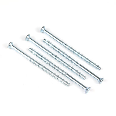 Serie de anclaje de hormigón personalizado Torx de cabeza plana con zinc