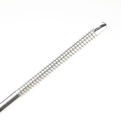 Zinc acabado 6.3x230mm doble hilo Phillips recubrimiento cruzado Hex Lavadora tornillo de auto-perforación
