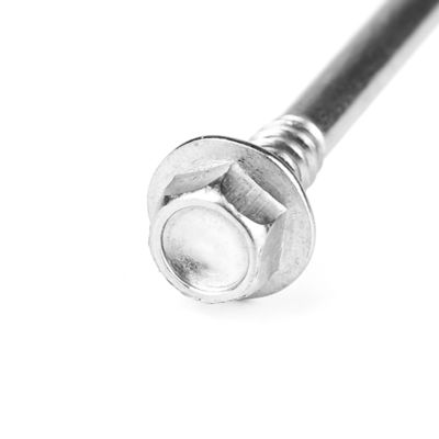 Zinc acabado 6.3x230mm doble hilo Phillips recubrimiento cruzado Hex Lavadora tornillo de auto-perforación
