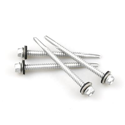 Cerradura de techo Bimetal Autotapado tornillo 5.5x140mm Con lavaplatos Epdm para 100% Prueba QC