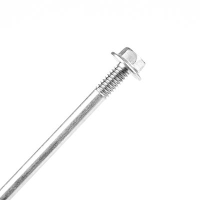 Cabeza de lavadora hex de zinc tornillos de auto-perforación de 150 mm para panel de sándwich doble hilo