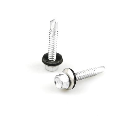 Tornos de auto-perforación con lavaplatos Epdm 38mm Hex cabeza de lavaplatos soporte personalizado para ventana