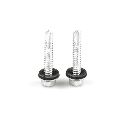 Tornos de auto-perforación con lavaplatos Epdm 38mm Hex cabeza de lavaplatos soporte personalizado para ventana