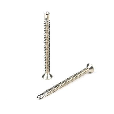 Corazón plano Phillips 50mm tornillos de auto-perforación Tek Lag pernos de acero inoxidable personalizado