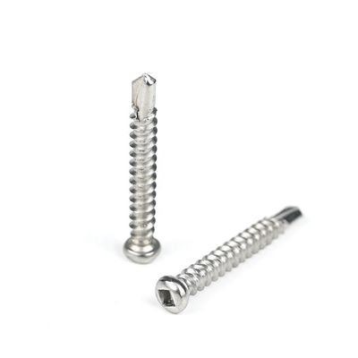 Acero inoxidable Cuadrado de accionamiento de la cabeza de la cabecera de perforación de auto-perforación de los tornillos Sus410 L/C Plazo de pago