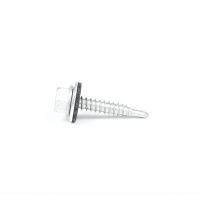 Para la construcción de estructuras de acero, el tornillo de perforación automática de acero inoxidable