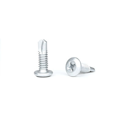 Estructura de acero Phillips Truss cabeza de acero inoxidable tornillos de auto-aplazamiento tornillo Tek de metal