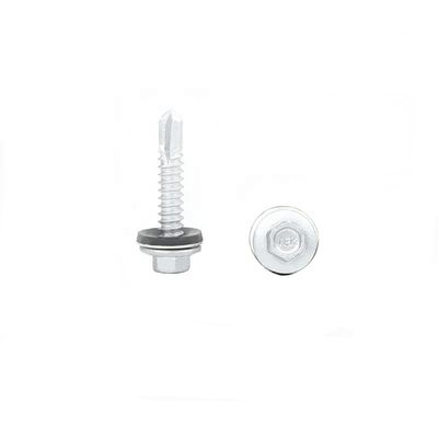 100% QC probado Phillips Cross Recess Hex Flange Head Autoderección de perforación de los tornillos