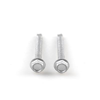 Raspert acabado de acero inoxidable Hex cabeza de auto perforación tornillos para aparatos eléctricos