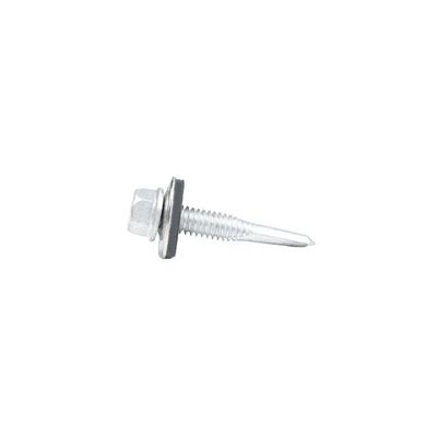 SS410 Freno Hex cabeza de acero inoxidable para perforación de tornillos de auto-apertura con lavadora EPDM