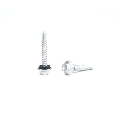 Tornos eléctricos de techo de auto-perforación de 38 mm con lavadora de caucho e ideal