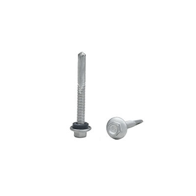 Cerrojo de perforación automática de acero inoxidable con lavadora para acero pesado
