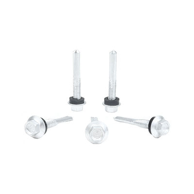 Ruspert Finish Autotapado tornillos Hex Cabezas Impermeable tornillo con lavadora de caucho