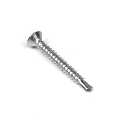 Acero inoxidable amarillo Sus 304 Csk Torx cabeza plana tornillos de auto-perforación Inox 3.9x25mm