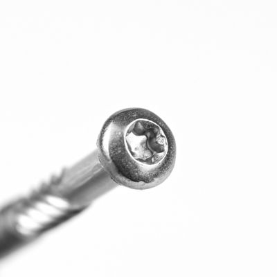 Torx Pan Head A4 acero inoxidable 316 tornillos de autoapertura 5.5x50mm con acabado Ruspert