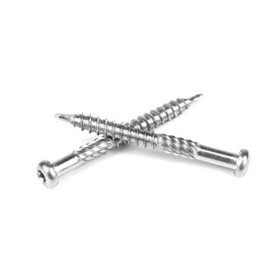 Torx Pan Head A4 acero inoxidable 316 tornillos de autoapertura 5.5x50mm con acabado Ruspert