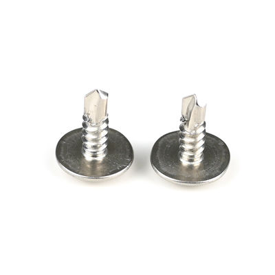 Aplicaciones eléctricas Torx de acero inoxidable, tornillo de perforación automática con lavaca de cabeza redonda