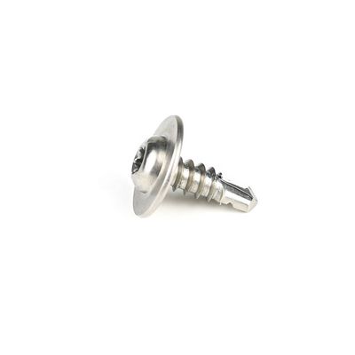 Acero inoxidable Torx cabeza redonda tornillos de perforación automática acero material inoxidable