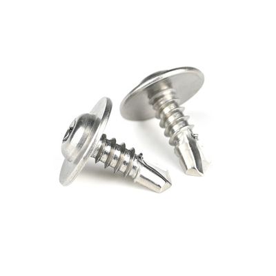 Acero inoxidable Torx cabeza redonda tornillos de perforación automática acero material inoxidable
