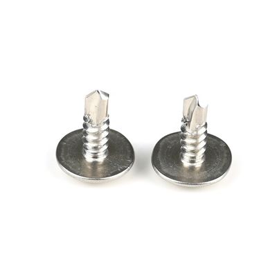 Acero inoxidable Torx cabeza redonda tornillos de perforación automática acero material inoxidable