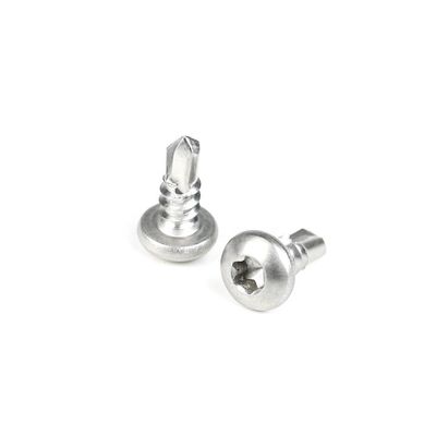 Superior SUS410 de acero inoxidable 4.8x13mm cabeza de panela para perforación automática tornillo torso para cabeza