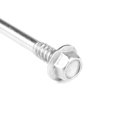 Hex cabeza de lavadora de acero inoxidable de auto perforación tornillos 6.3x200mm para panel aislado sandwich