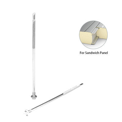 Tornos de perforación automática de acabado plano para paneles de sandwich de techos metálicos en acero inoxidable