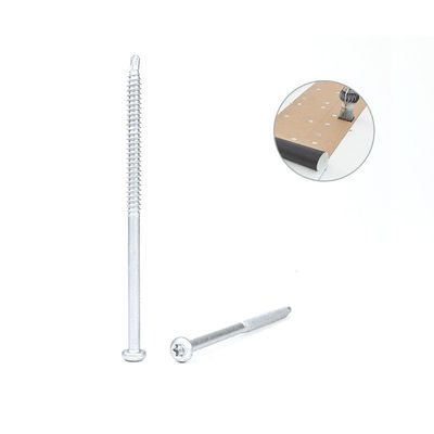 Torx Drive SUS304 tornillo bimetal de acero inoxidable de 6.3 x 125 mm para techos de membrana de PVC TPO