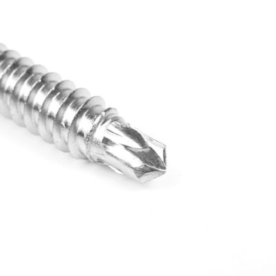 Plain 6.3x55 SUS410 Pan Torx Star Screw Cabeza de botón de acero inoxidable para membrana de techo Epdm
