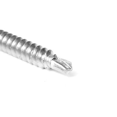 6.3 x 125 mm tornillo de auto-perforación Perfecto para la instalación de membrana de techo de PVC / TPO / EPDM