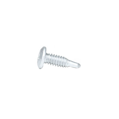 10x16 de acero inoxidable de auto-perforación de los tornillos de la cabeza de la oblea para el marco de acero 100% QC probado