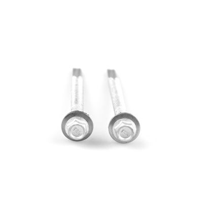 12 x 75 Ruspert auto perforación tornillo de techo con lavadora de metal unido material bimetal