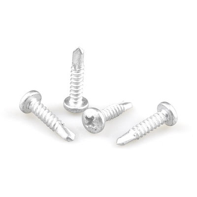Tornos de autoperforación bimetálicos de revestimiento métrico Ruspert 4.2x19 mm para marco de acero y purlin