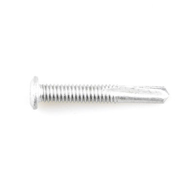 Tornos de perforación automática de conducción Phillips revestidos con aleación de zinc para edificios de acero ligero