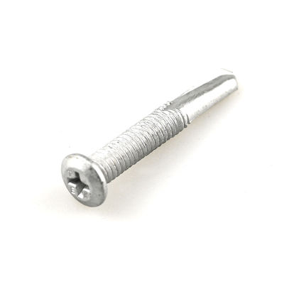 Tornos de perforación automática de conducción Phillips revestidos con aleación de zinc para edificios de acero ligero