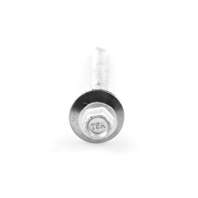 Sistema de medición INCH tornillos de bi-metal recubiertos con aleación de zinc para paneles de techo a purlin