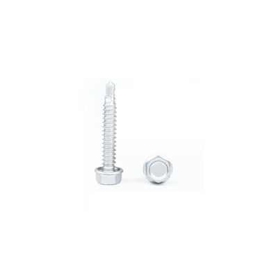 6.3x38 Tornillos revestidos con brida hexametálica para tornillos para techos de acero metálico