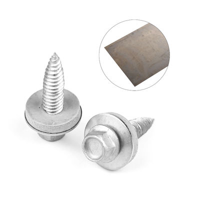 HEX Torsión de metal para la costura de placas metálicas de 1 mm en acero inoxidable