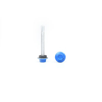 Sistema de envolvente del edificio Fluorocarburo horneado 5.5x45 acero inoxidable de brida Teks tornillo de techo
