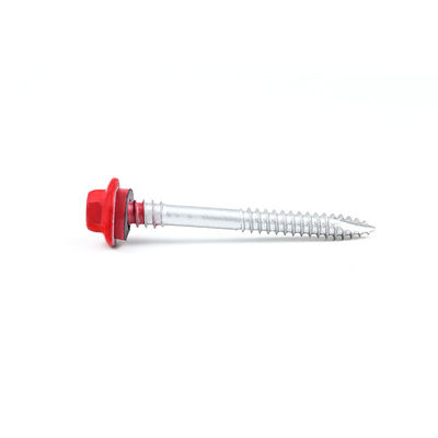 Acero inoxidable de alta resistencia a la tracción 12 x 55 tornillos de perforación automática para cornisa de techo